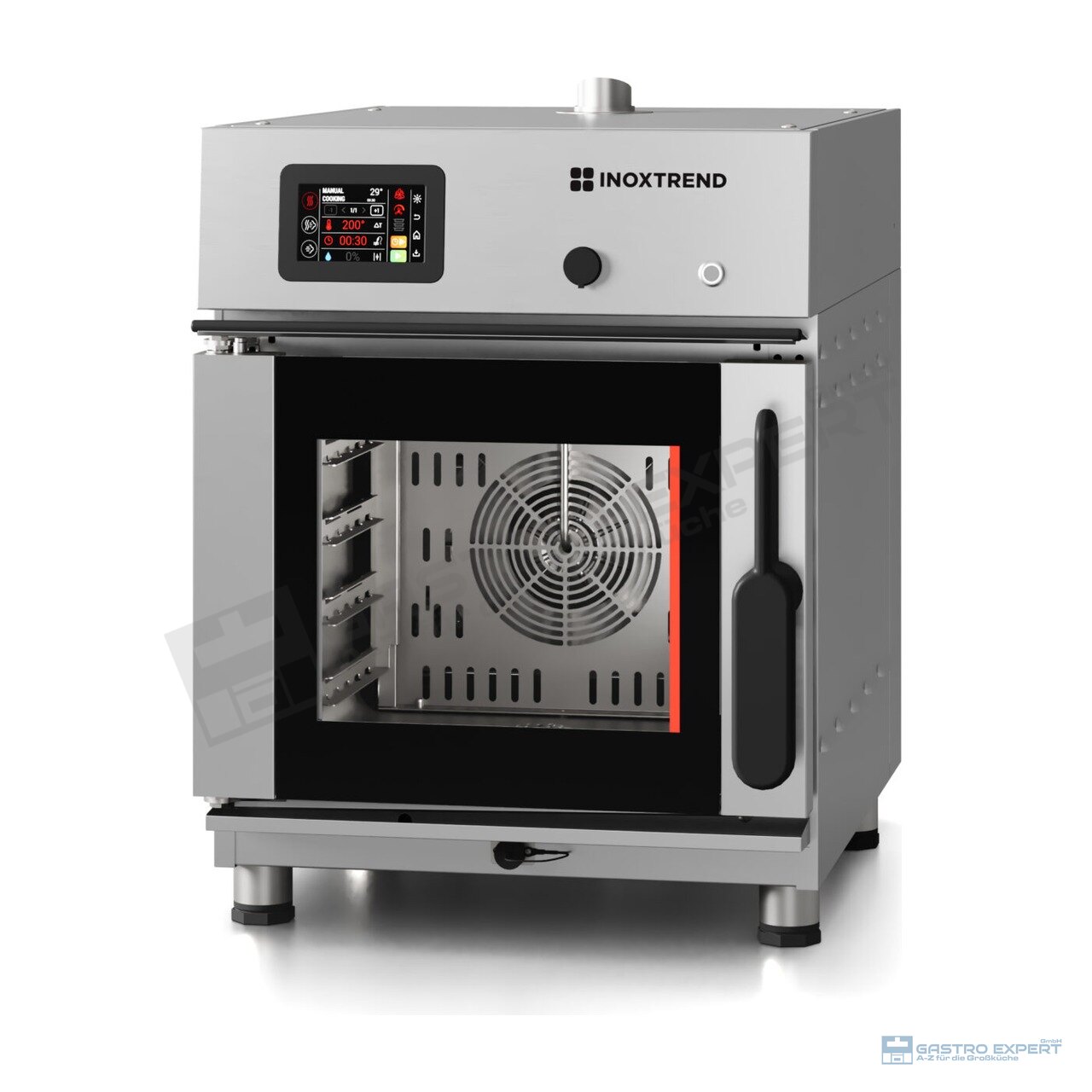 Kombidämpfer / Heißluftofen mit Dampf, Touch, 4x 2/3 GN, 230V / 400V