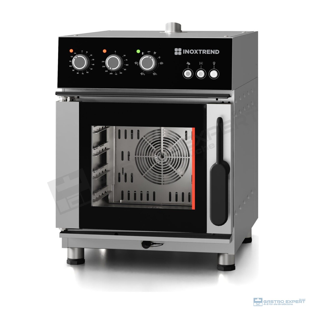Kombidämpfer / Heißluftofen mit Dampf, Analog, 4x 2/3 GN, 230V / 400V